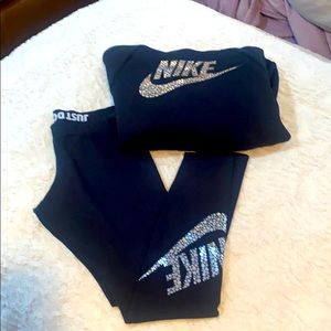 Nike joggers and bodies. Woman’s.